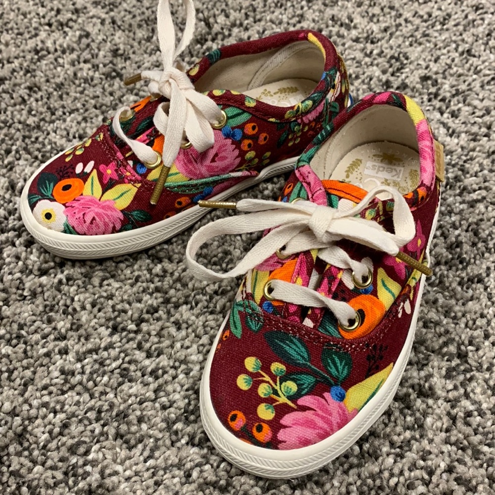 Rifle Paper Co. Keds Shoes for Toddler Girls - Size 6
